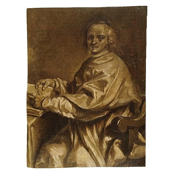 Ritratto di prelato - attribuito